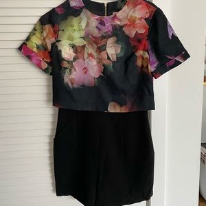 Ted Baker floral romper